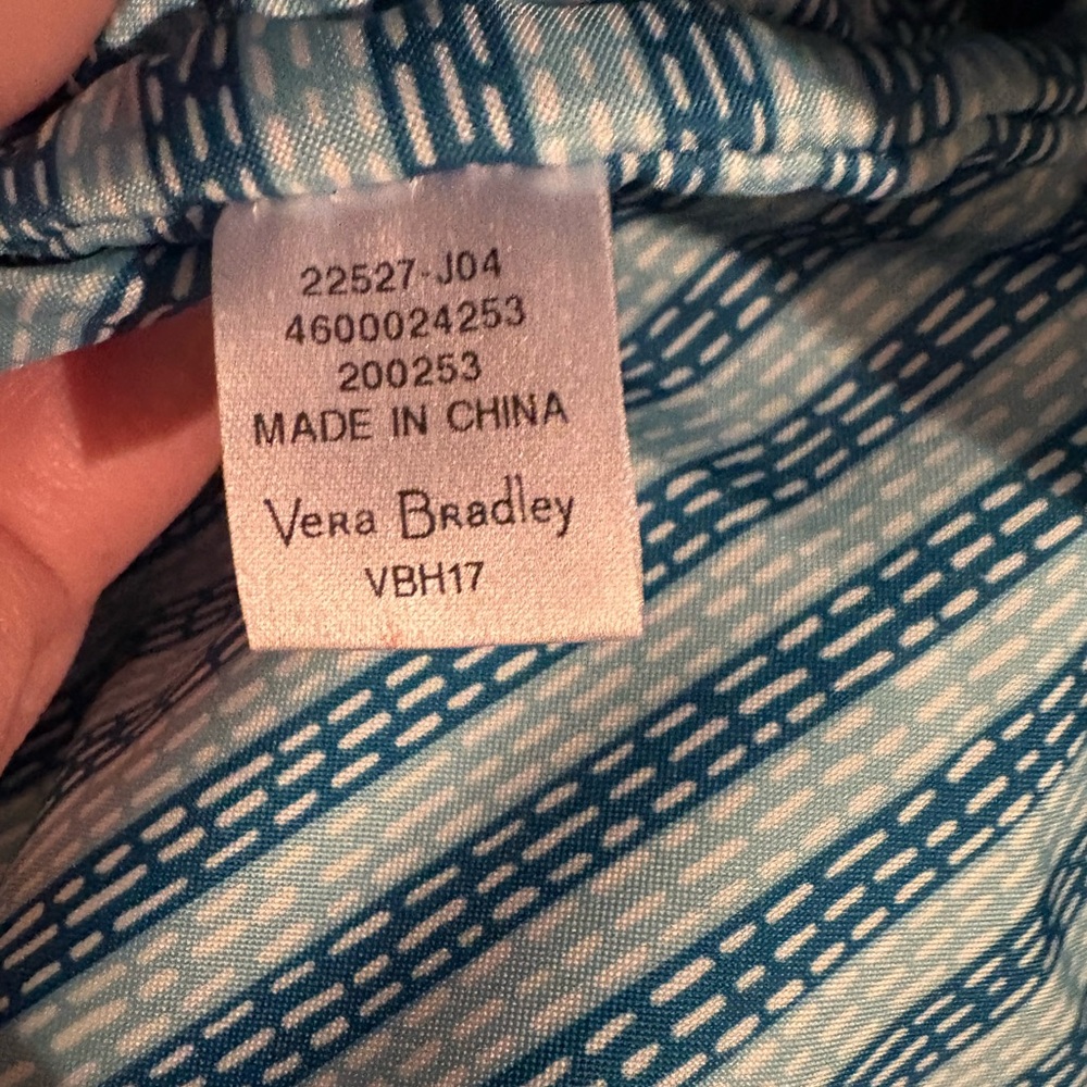 Vera Bradley Iconic Miller Travel Bag - Picture 7 of 8